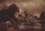 John Constable The white hasten Sweden oil painting artist
